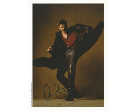 David Boreanaz signed 12x8 colour photo. American actor, television producer, and director, known for playing vampire, turned