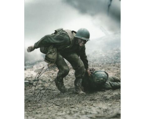 Andrew Garfield Signed Hacksaw Ridge 8x10 Photo. Good Condition. All signed items come with our certificate of authenticity. 