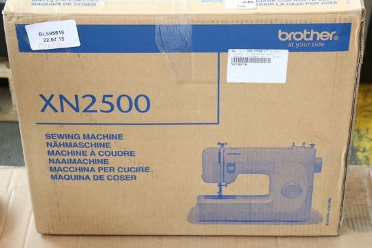 40 X BOXED BROTHER XN40 SEWING MACHINE 5956406 RRP 40634060 4040 Magnificent Brother Xn2500 Sewing Machine 40 X BOXED BROTHER XN40 SEWING MACHINE 5956406 RRP 40634060 4040 Magnificent Brother Xn2500 Sewing Machine