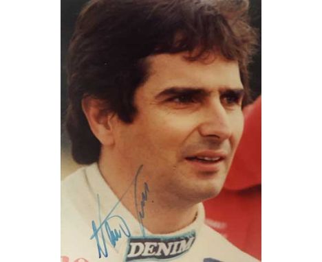 Nelson Piquet signed 12 x 8 colour portrait photo. Good condition Est. œ15 - 20