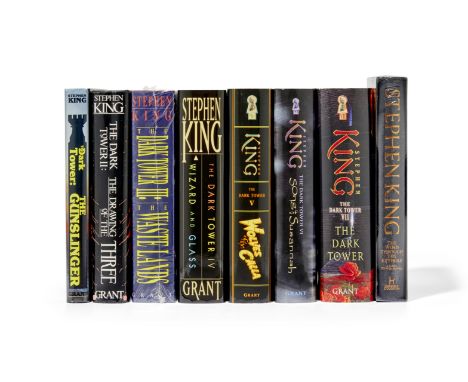 KING, STEPHEN. B.1947.The complete Dark Tower series in 7 volumes, first trade editions, original cloth, dust-jackets, all in