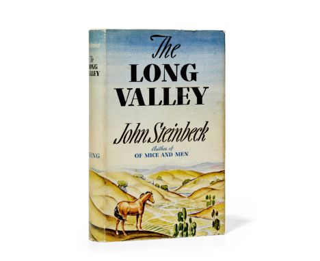 STEINBECK, JOHN. 1902-1968.The Long Valley.  New York: The Viking Press, 1938. 8vo. Publisher's oatmeal-cloth backed brown-cl