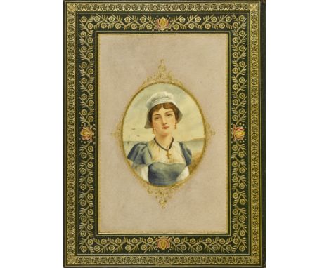 LONGFELLOW, HENRY WADSWORTH. 1807-1882.Evangeline ... illuminated by John H Tearle. New York: Merrill &amp; Baker, 1903.  4to