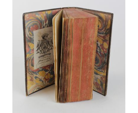 Steele (Richard). Le Spectateur ou le Socrate Moderne..., tome septieme only (volume seven), 1750, engraved portrait frontisp