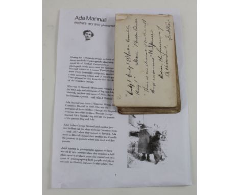 Military, an unusual autograph album (lacking covers), with   276* signatures of various soldiers visiting Rendlesham Camp, i