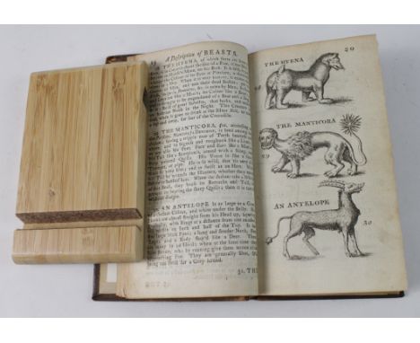 Boreman (Thomas). A description of three hundred animals, viz. beasts, birds, fishes, serpents and insects..., 3rd edition, p