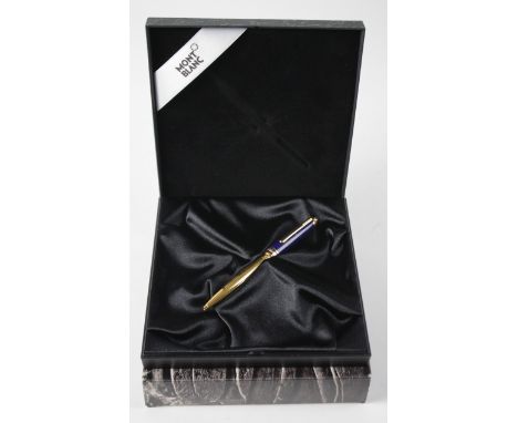 Montblanc Meisterstuck Ramses II ballpoint pen, with certificate, booklet & cloth, contained in original case and outer cardb