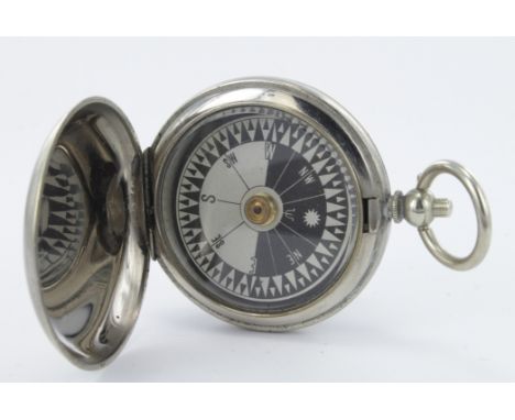 WWI Military compass by Short & Mason Ltd (no. 32598), dated 1915, diameter 45mm approx.