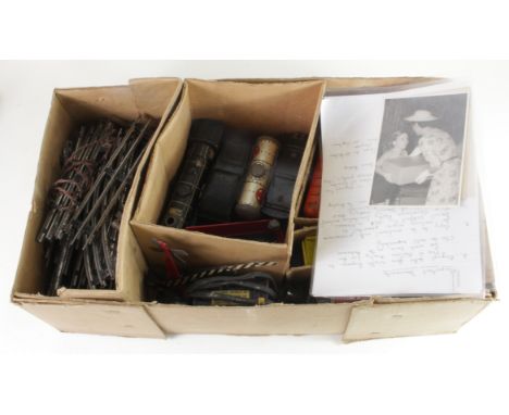 Louis Marx & Co stream line electrical train (steam type), instructions present, contained in original box, This train set wa