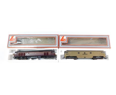 Lima OO gauge diesel locomotives, Class 52 'Western Enterprise', and a Class 50 50017. (2)