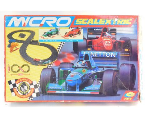 A Micro Scalextric 1:64 F1 World Championship Set, boxed.