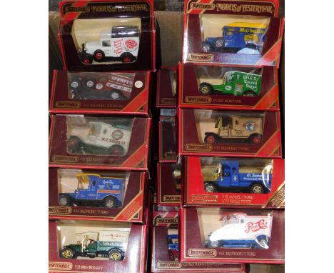 A group of Models of Yesteryear, comprising a variety of boxed models, to include Model T Ford, 1918 Crossley, 1920 Model A C