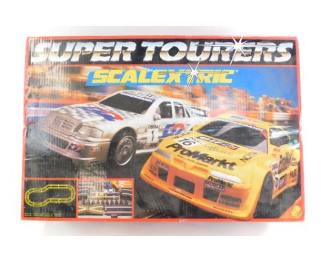 A Scalextric C1000 Super Tourer's Set, boxed.