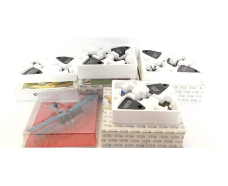 A group of Atlas Edition die cast model aircrafts, to include Supermarine Spitfire, Battle of Britain aircraft, an edition nu