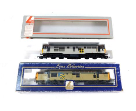 Lima OO gauge diesel locomotives, Class 37 37100 diesel locomotive, and a Class 31 31275 diesel locomotive. (2) 