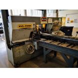 2003 HYD-MECH H-18A HORIZONTAL AUTOMATIC BANDSAW, S/N B0703127S, AUGER CHIP RECOVERY (LOCATED AT 2
