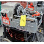 RIDGID 535 SERIES POWER THREADER, S/N EBE112350708, 1/8" - 2" PIPE, 1/4" - 2" BOLT
