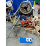 RIDGID 300-T2 POWER DRIVE, 115V, 25/60HZ, S/N ED183370308, 1/8" - 2" PIPE, 1/4" - 2" BOLT