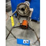 RIDGID 300-T2 POWER DRIVE, 115V, 25/60HZ, S/N 7605539, 1/8" - 2" PIPE, 1/4" - 2" BOLT