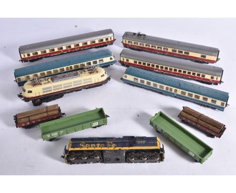Fleischmann European and Atlas Mantua and Bachmann American Outline HO Gauge Locomotives and Rolling Stock, Fleischmann, DB  