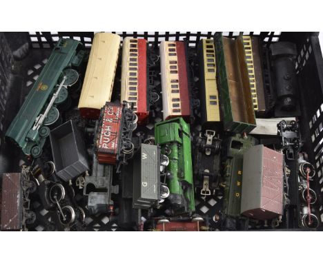 Various makers 00 Gauge 0-6-0 altered 0-6-0 Tank Engines Ratio kitbuilt Coaches Graham Farish Trucks and various modern Bachm