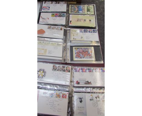 Three albums of first day covers 