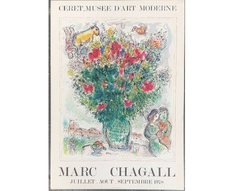 Marc Chagall, Juillet, Aout, Septembre 1978, Ceret, Musee D'art Moderne, 64x45cm 