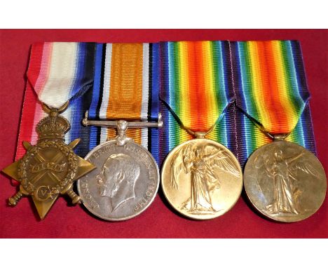 A WW1 British Army ‘aerial casualty’ medal group to Private Hallam, who died in an RE8 plane crash, whilst serving as a Royal