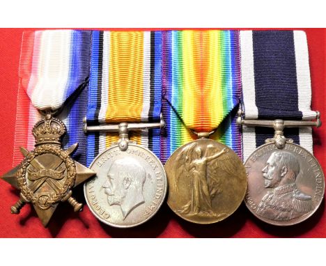 WW1 Royal Navy ‘submariners’ medal group to Petty Officer Minter, who served in the Royal Navy as both a Boy sailor & Torpedo