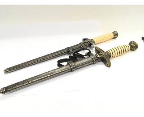 Two Replica German Third Reich Army officers Daggers (2)