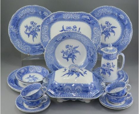 Sold at Auction: A pair of blue and white porcelain covered soup