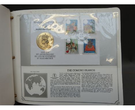 Five albums of GB & Commonwealth first day covers