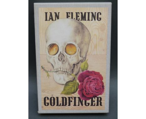 Ian Fleming, Goldfinger (Jonathan Cape, The First Edition Library, 1987) with F.E.L dust jacket and slipcase 