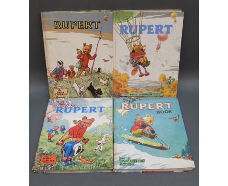 Four Rupert Annuals, post 1953