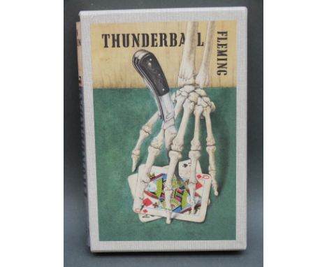 Ian Fleming, Thunderball (Jonathan Cape, The First Edition Library, 1989) with F.E.L dust jacket and slipcase 