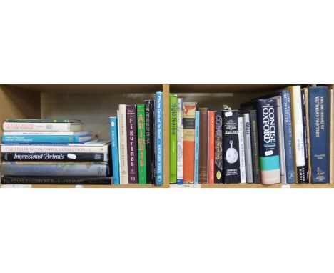 A collection of reference books including Silversmiths of Birmingham, Watches, Antique Jade & others   