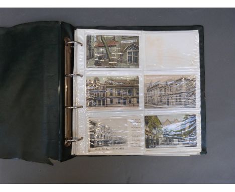 An album of postcards relating to the city of Gloucester approximately 75 cards, first quarter of 20thC 