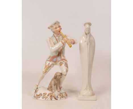 Wedgwood &amp; Co Ltd Figure Shepherd &amp; Hummel figure of Madonna, tallest 18.5cm(2) 
