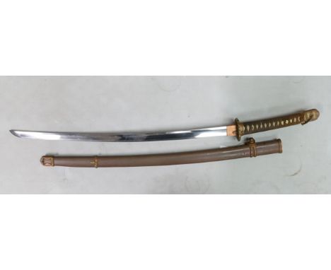 WW2 Japanese Army officers Sword Katana, total length 99cm 