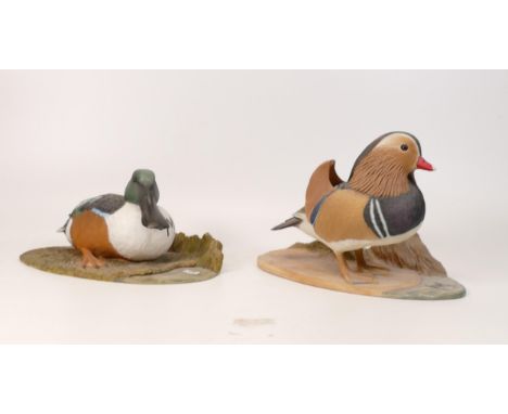 A collection of Wade Ceramic Northlight Figure of Ducks, tallest 13cm. These were removed from the archives of the Wade facto