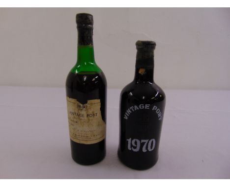 Taylors vintage port 1963 and vintage port 1970