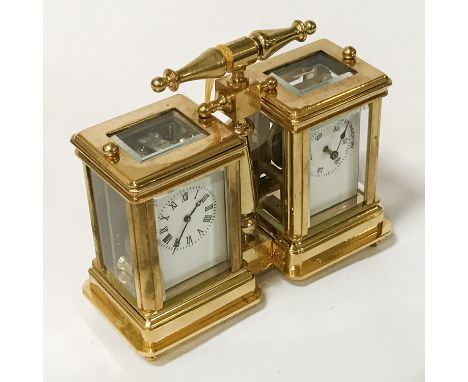 MINI CARRIAGE CLOCK &amp; BAROMETER
