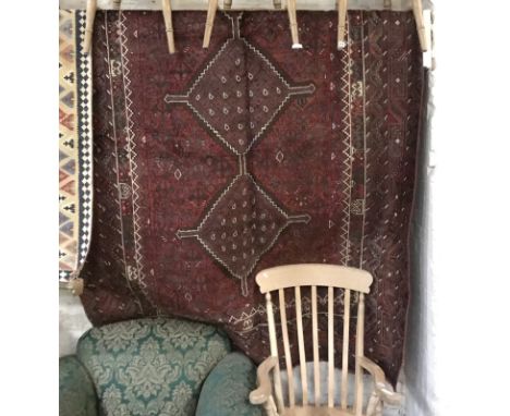 FINE SOUTH WEST PERSIAN SHIRAZ CARPET 312CM X 200CM