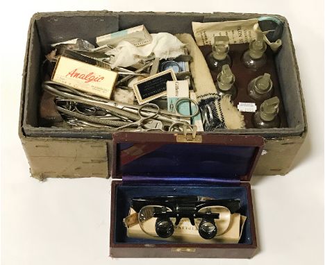 COLLECTION OF DENTAL TOOLS &amp; OTHER ITEMS