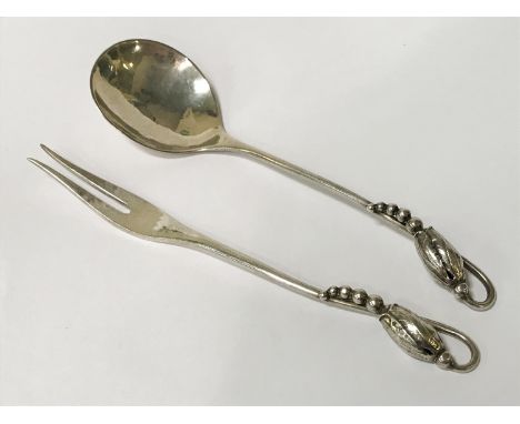 GEORG JENSEN SPOON &amp; FORK