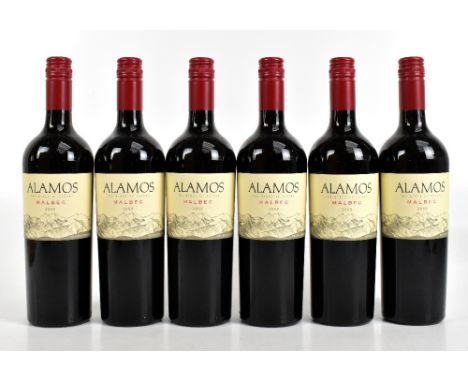 RED WINE; six bottles 2009 Alamos Malbec (6).Additional InformationKnocks and light wear to the caps and labels otherwise goo