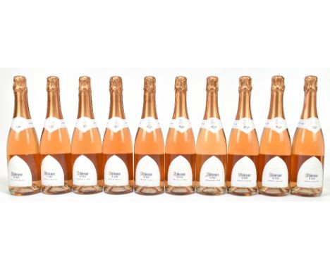 SPARKLING WINE; ten bottles Abbesse de Loire Cremant de Loire (10).