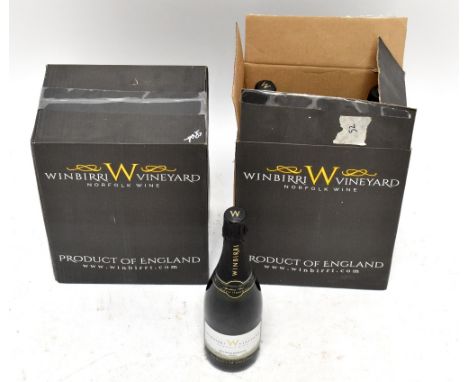 SPARKLING WINE; twelve bottles in two boxes of Winbirri Vineyard, Vintage Reserve 2014.&nbsp;