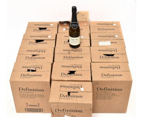 PROSECCO; seventy eight bottles in thirteen boxes of Definition DOC Brut.&nbsp;