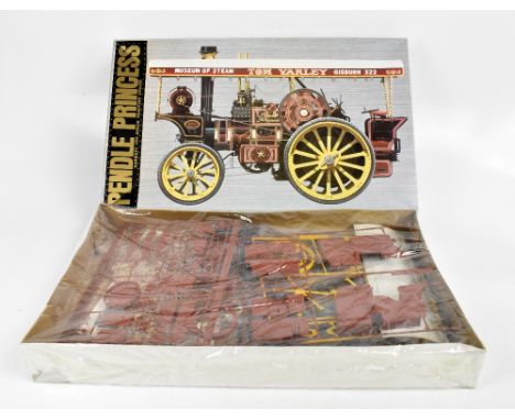 PENDLE PRINCESS; a model kit for a Garrett 1919 steam traction engine. 